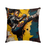 The Only Limit is Fear Outdoor Pillow - Beyond T-shirts